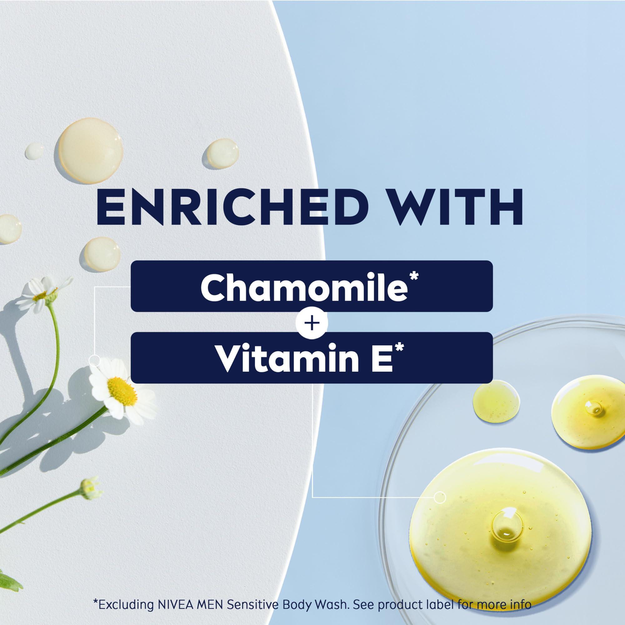 Nivea Men NIVEA MEN Complete Collection Skin Care Set for Sensitive Skin, 5 Piece Set