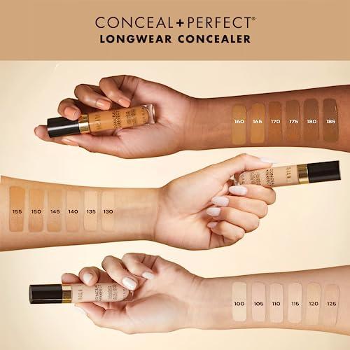 Milani Milani Conceal + Perfect Longwear Concealer - Pure Beige (0.17 Fl. Oz.) Vegan, Cruelty-Free Liquid Concealer - Cover Dark Circles, Blemishes & Skin Imperfections for Long-Lasting Wear