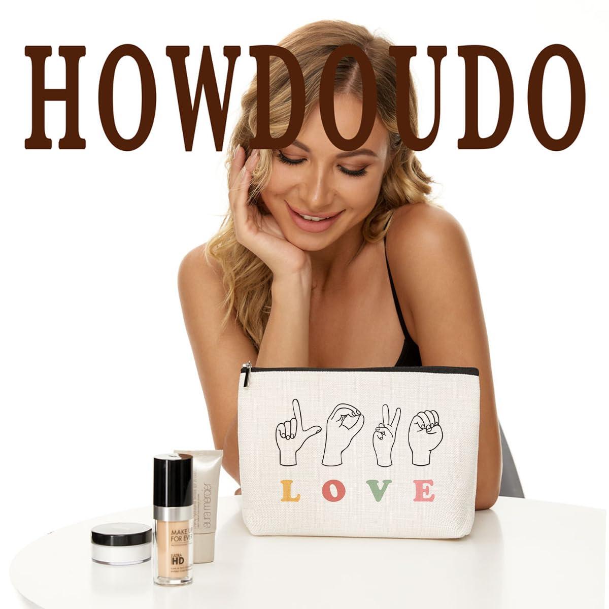 Lovdazzles Speech Therapy Gifts Speech Pathologist Gifts SLP Gifts Makeup Bag Gifts for Speech Therapists Cosmetic Bag Birthday Christmas Thank You Gifts for Women Her Speech Language Pathologist Her Coworker