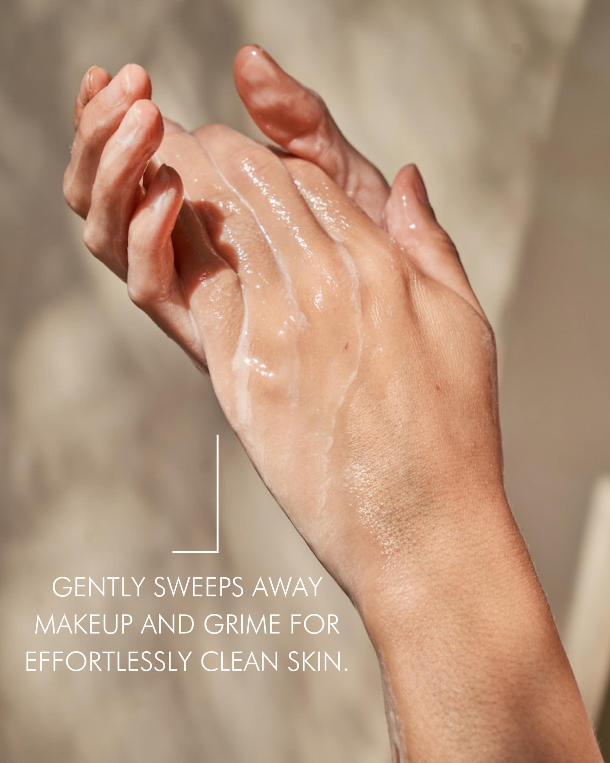 MARA MARA - Natural Chia + Moringa Algae Enzyme Cleansing Oil | Plant-Based, Gluten-Free Skin Care | For All Skin Types, Hypoallergenic, Hydrating, Exfoliating, Make-Up Remover (4 oz | 120 ml)