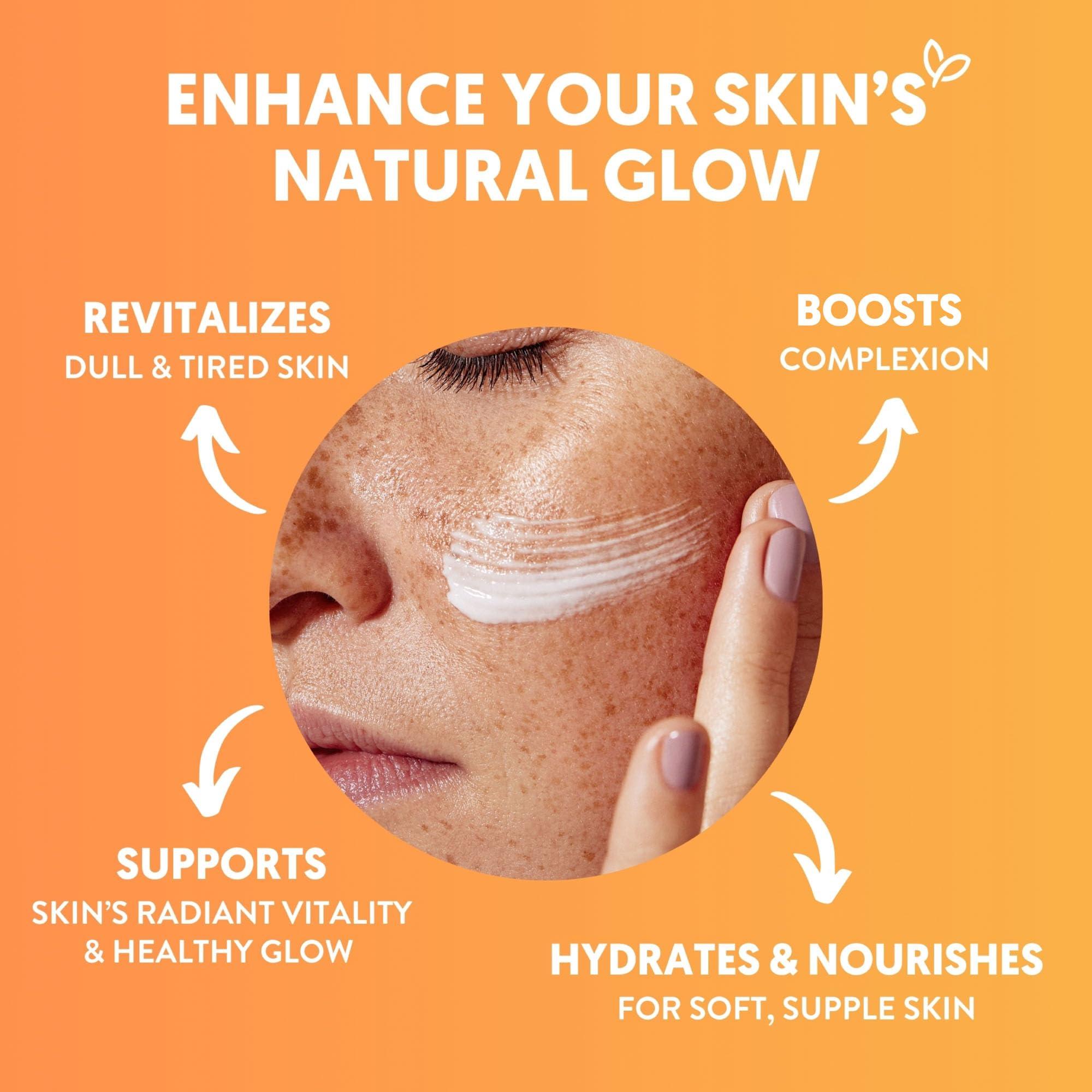 By Nature From New Zealand By Nature Vitamin C + Collagen Face Serum - Restore and Energize Tired Skin with Brightening Vitamin C, Plumping Collagen, Plus Texture Enhancing Turmeric - Premium Skin Care Serum for Face - 3fl. oz.