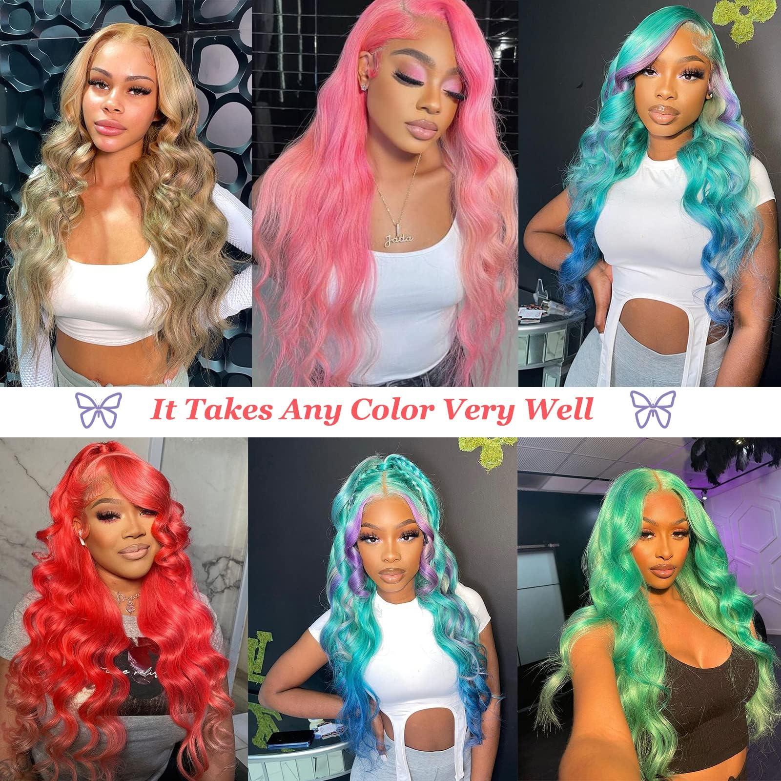 Lolatemi 613 Bundles Blonde Human Hair Body Wave 3 Bundles 16 18 20 Inch 100% Unprocessed 10A Brazilian Virgin Human Hair Bundles 613 Bundles Human Hair
