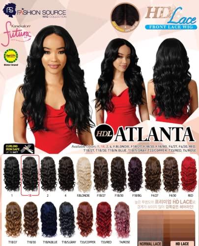 Fashion Source HD Lace wig HDL ATLANTA T1B 27