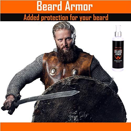 TAME THE WILD MAKE YOUR BEARD BEHAVE Tame's Beard Straightener for Men and Tame's Beard Armor Heat Protection Spray - Bundle and Save