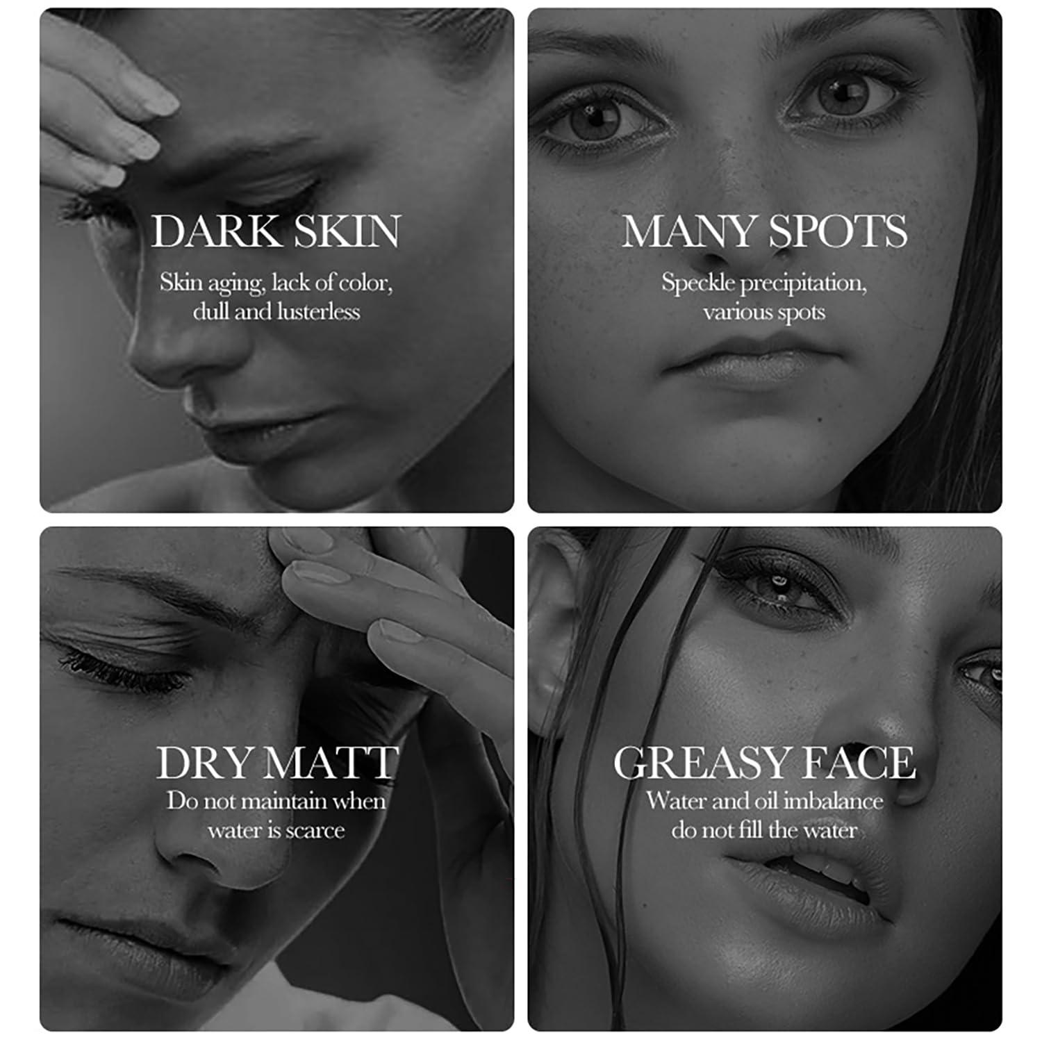 BIOAQUA BIOAQUA Facial Mask Firming Deeply Nourish Moisturizing 98% Natural Extract Hydrating Face Mask 5PCS Set (One Of Each (5PCS))