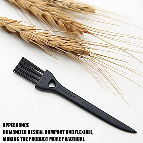 Dioche Electric Shaver Cleaning Brushes Set, PP Handle Clipper Cleaning Brush Nylon Hair Razor Cleaner