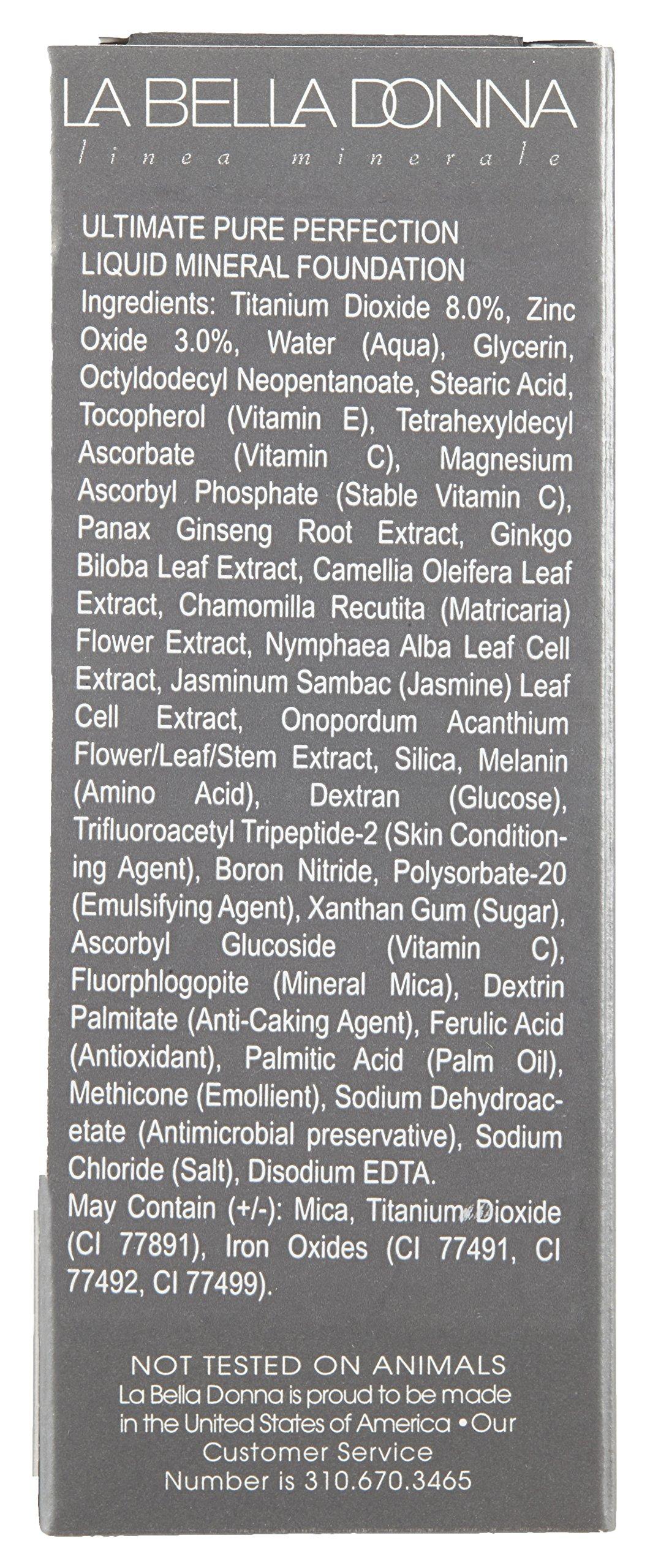 La Bella Donna La Bella Donna Women's Ultimate Pure Perfection Liquid Mineral Foundation SPF 15 | Nicoletta