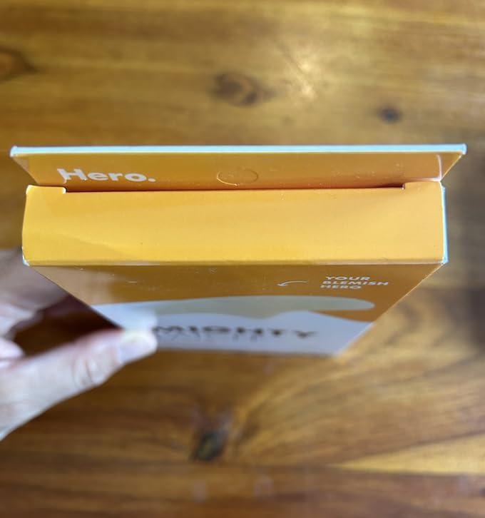 HERO COSMETICS Hero Cosmetics Mighty Patch Forehead Patch - Hydrocolloid Acne Pimple Patch, Contoured to Cover Larger Area of Zits and Blemishes - Drug-Free and Suitable for Sensitive Skin (5 Count)