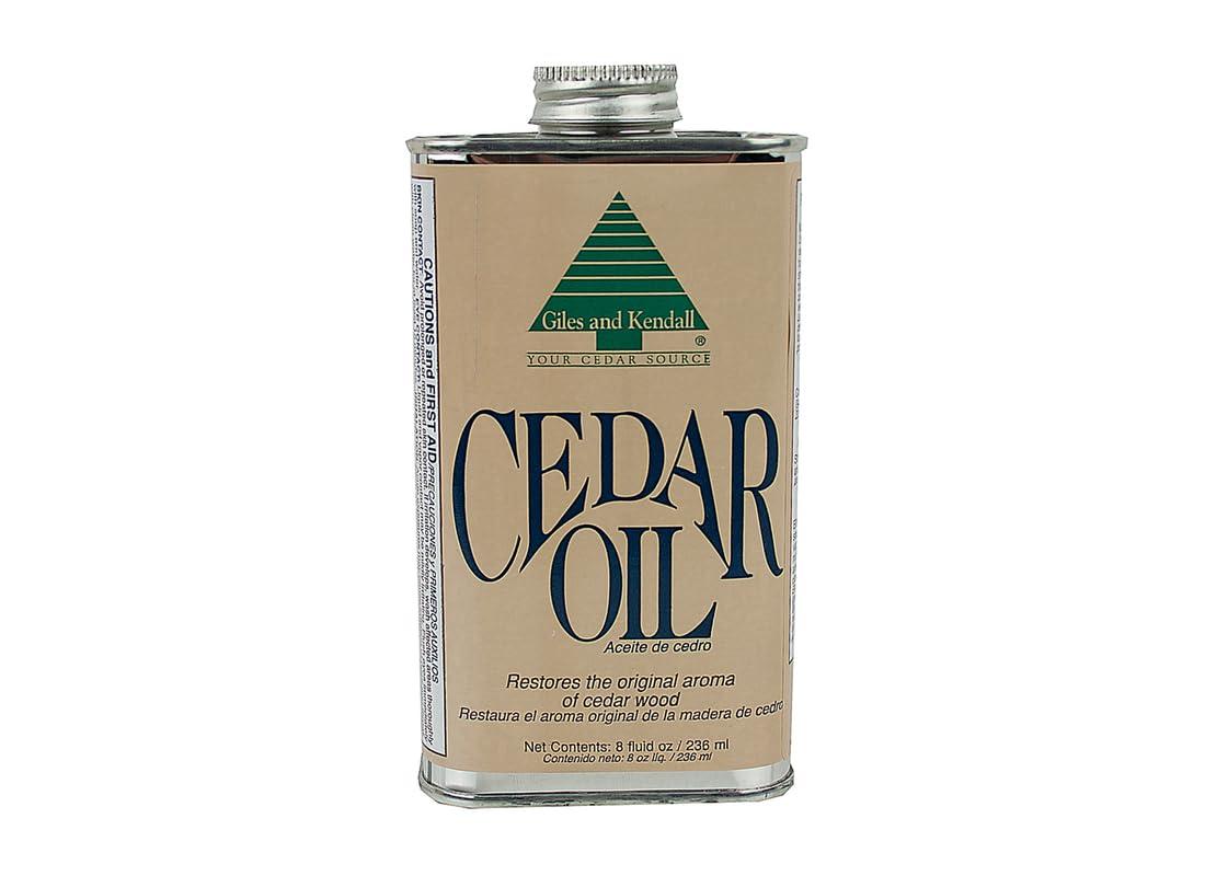 Giles & Kendall Inc Giles & Kendall Low Luster Clear Oil-Based Cedar Oil 8 oz.