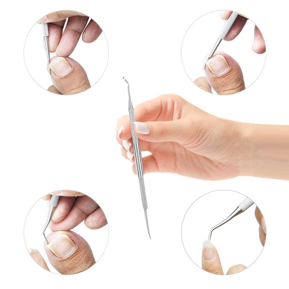 Yinhing Toenail Scissors,Long Handled Toenail Scissors Clippers For Thick Toe Nails Handle Unique Design Ergonomic Cuticle Scissor Ingrown Toenail File