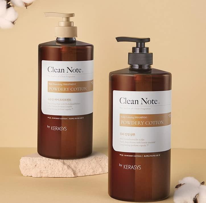 Sal Kerasys Clean Note Pure Shampoo Cotton Flavor 1L