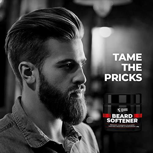BEARDO Beardo Beard Softner cream for men | Frizz-free, Nourished Beard | Detangled, Shiny Beard | Vitamin E, Argan Oil 50g