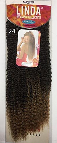 SUPREME SUPREME LINDA COLLECTION - SYNTHETIC HAIR WEAVE 1 PACK SOULTION - BEYONCE (24", T1B/27)