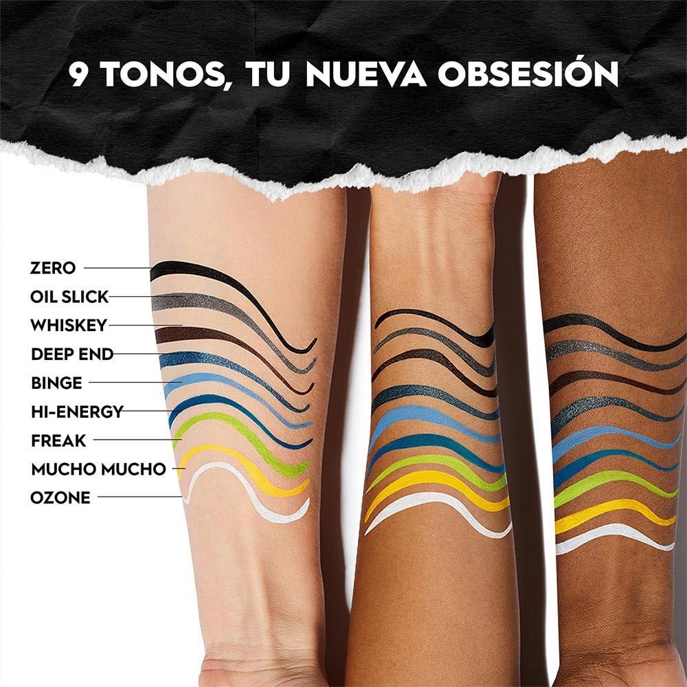 URBAN DECAY Urban Decay 24/7 Inks Liquid Eyeliner Pen  Water-Resistant, Smudge-Proof  Up to 24HR Wear  Ergonomic Grip  Vegan & Cruelty Free  Freak (Matte Lime Green, Felt Tip)