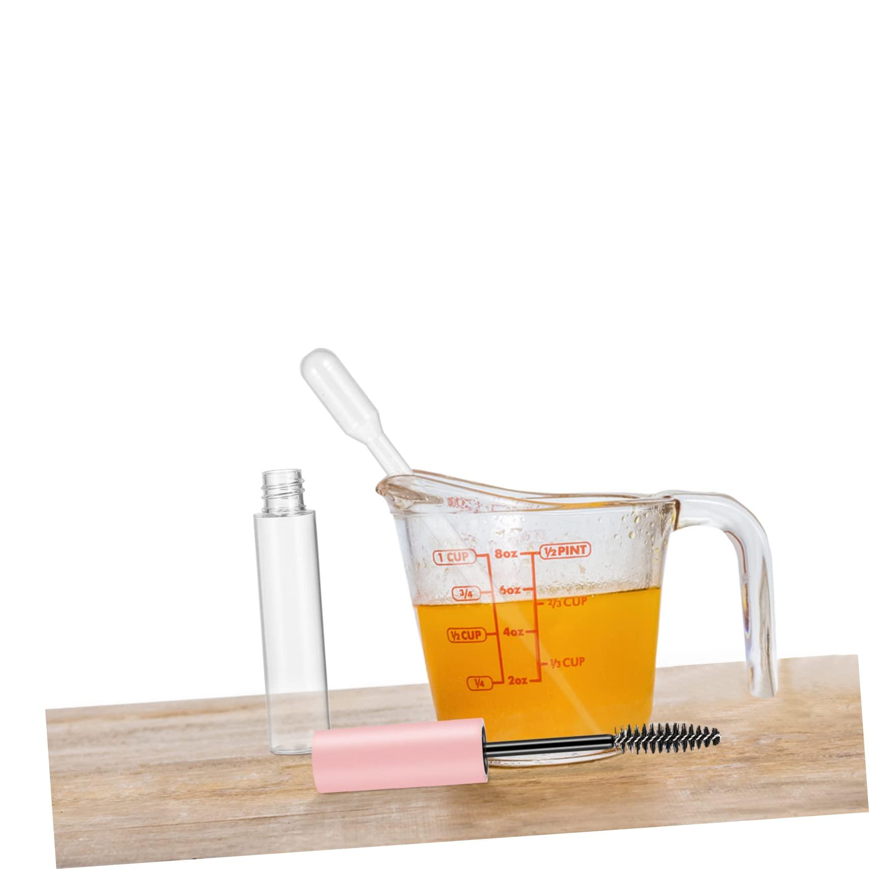 FOMIYES FOMIYES 10pcs Mascara Empty Tube Mascara Volume Mascara Tubes Empty Mascara Tube Clear Empty Eyelashes Mascara Tube Empty Eyelash Mascara Tube Refillable Empty Mascara Palette Plastic Pink