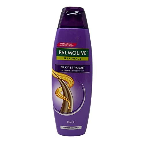 Palmolive Naturals Lot of 2 Palmolive Naturals Silky Straight Shampoo & Conditioner Frizzy/Wavy Hair 180ml