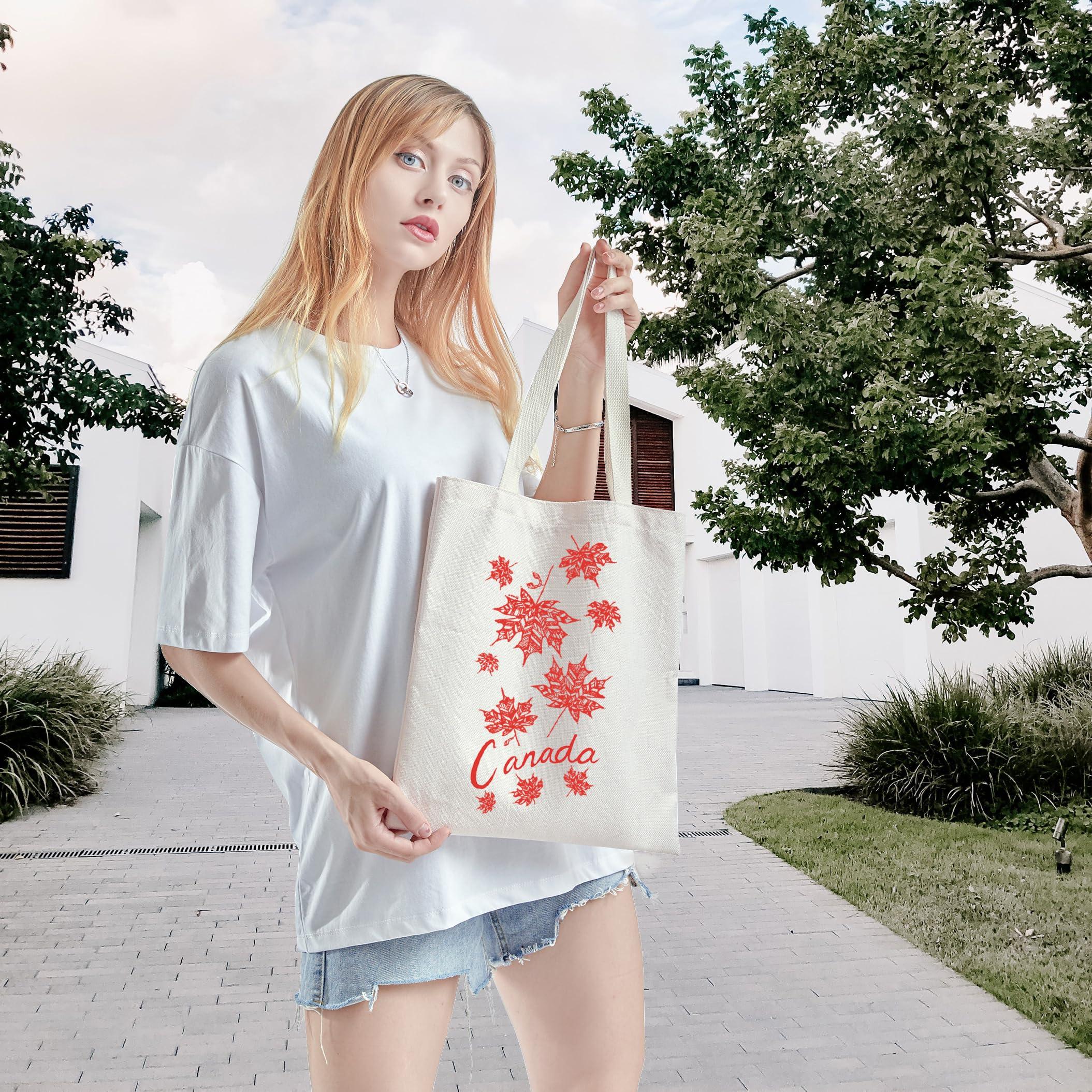 WCGXKO WCGXKO Canada Trip Merchandise Canada Souvenirs Gift Toronto Canadian merch Canada Honeymoon Gift (Canada Tote)