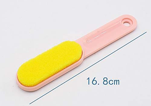 BesYouSel 8 in 1 Foot File Kit Professional Pedicure Foot Rub Tool, Colossal Foot Dead Skin Remover Foot Scrub Care Tool for Feet, Callus Remover and Pedicure Exfoliator Tool for Women Men Gift, Green