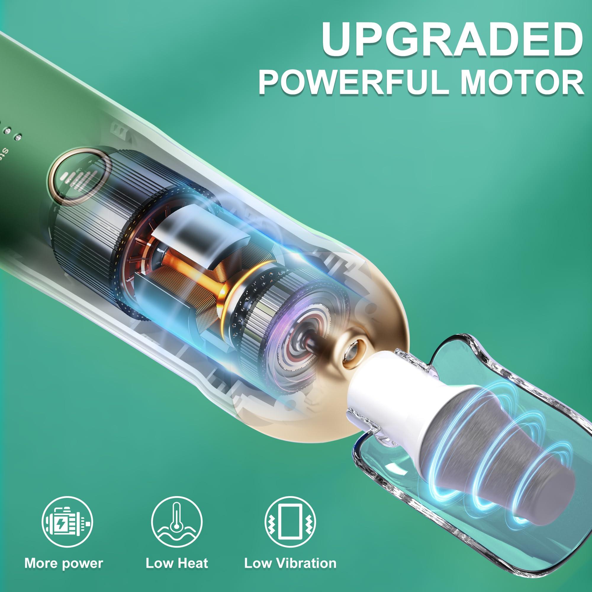 Eletorot Professional Manicure Pedicure Nail File Kit: Eletorot 8 in 1 Electric Nail File Set, Cordless Pedicure Tools for feet, 5 Speeds Manicure Set, Toe Nail Grinder Kit for Thick Nails