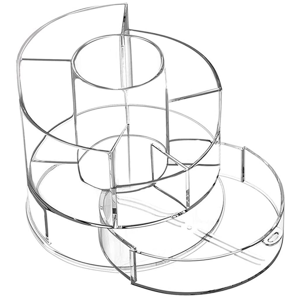 GaRcan GaRcan Clear Makeup Organizer, Cosmetic Storage Unit with Drawers, Transparent Makeup Storage/Jewelry Display Box