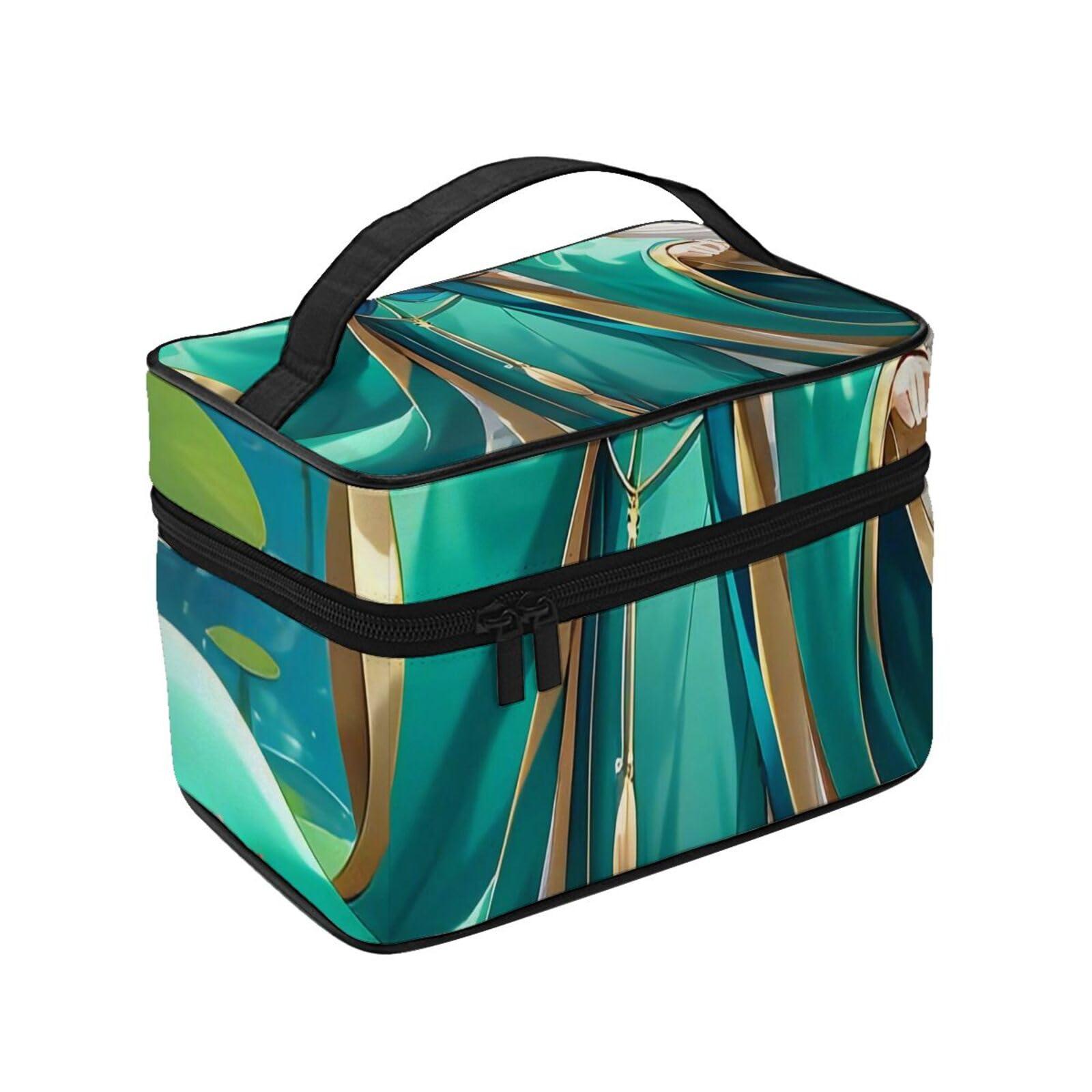 QASDFGHR QASDFGHR Small Lotuss Print Makeup Bag,Travel Cosmetic Bag with Zipper for Women Square Make Up Bags Organizer