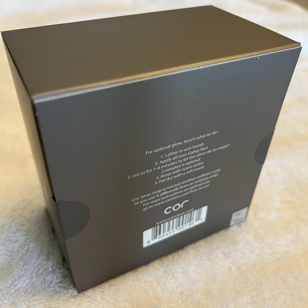 Cor Cor Silver Soap | 100gm | Smart Skincare | Simple One Step Cleansing Bar