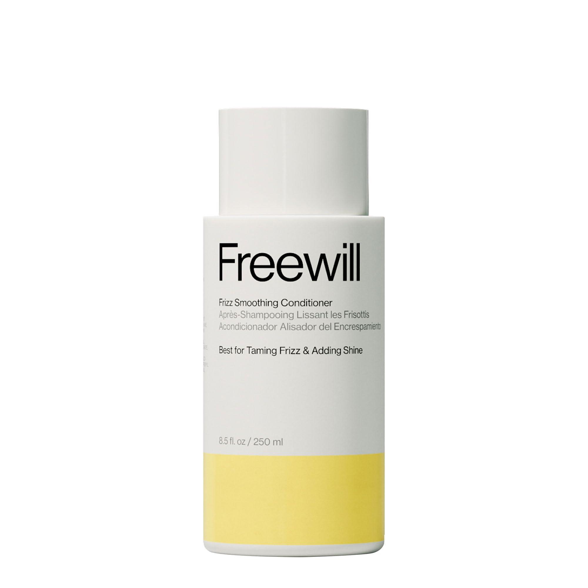 Freewill Freewill Frizz Smoothing Hair Conditioner, Helps with Frizz Control, Shine and Hydration, Tames Frizzy Hair and Flyaways, 8.5 oz