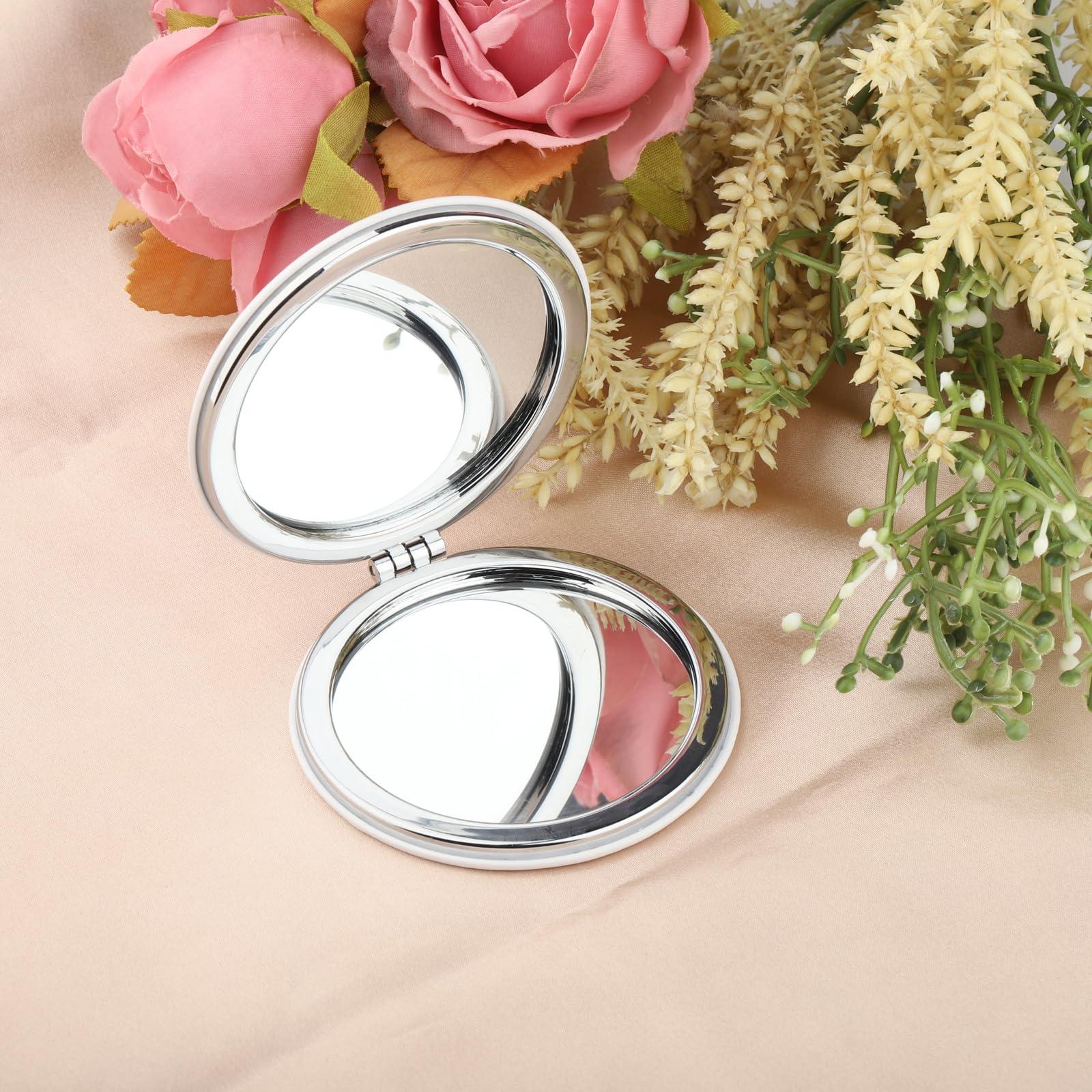 Zuo Bao Zuo Bao Sorority Gift Mirror Pretty Girl Gifts Paraphernalia Charm Pearl Gift for Women (and God Said)