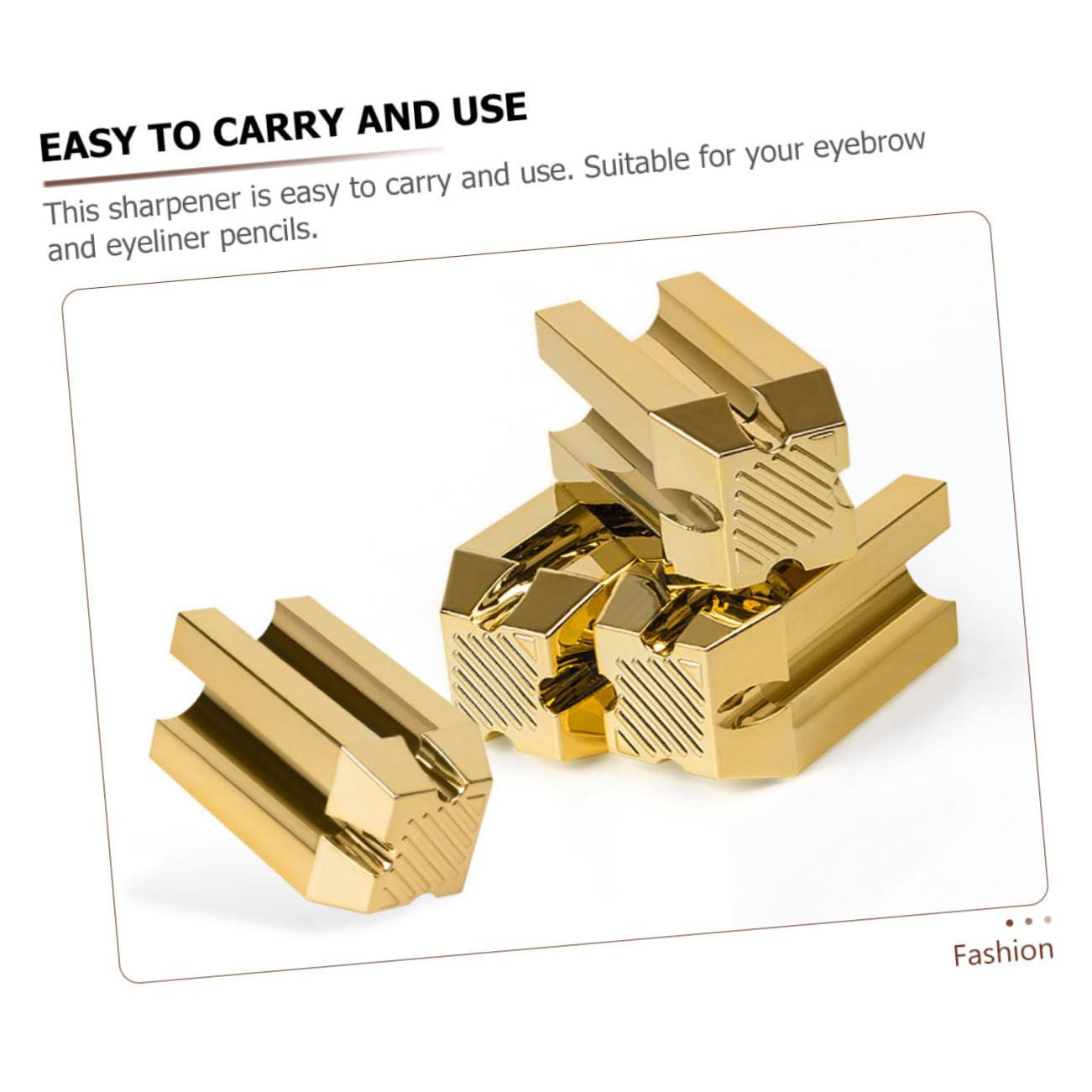 PAMINGONO PAMINGONO Small Lightweight Pencil Sharpener for Eyebrow Eyeliner Pencil Sharpener Auxiliary Pencil Trimmer