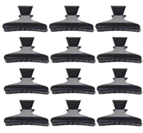 VAGA VAGA Hairstylist Accessories 24pc Sectioning Clamps And Crocodile, Butterfly Hair Clips Set, These Hair Clips For Women Styling Holds Your Hair When Using Hair Crimper, Hair Waver Or Iron Pro