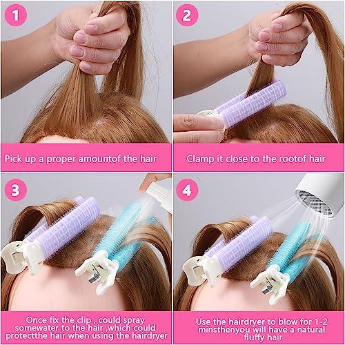 Ouligay Ouligay 5Pcs Volumizing Hair Clips Hair Volume Clips for Root Clips Hair Clips For Volume Volumizing Root Clips for Hair Instant Hair Root Volume Clip for Women Girls