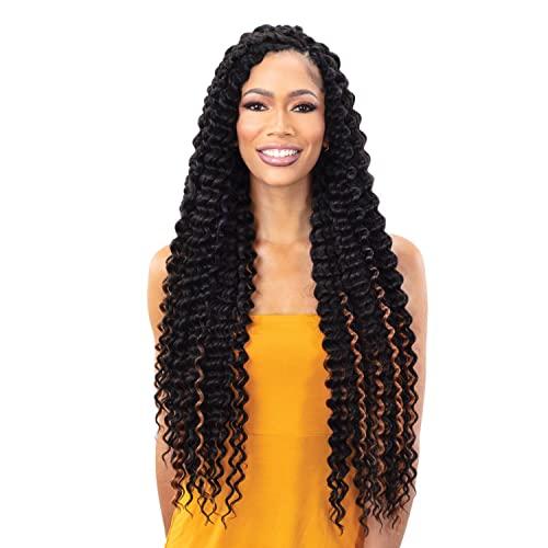 FREETRESS BRAIDS Freetress Crochet Braid - DEEP TWIST EXTRA LONG (2 Dark Brown)