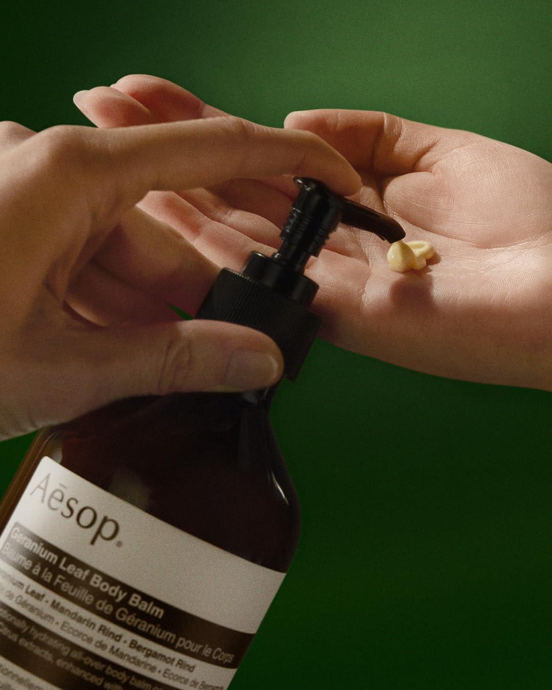 Aesop Aesop Geranium Leaf Duet - Body Cleanser + Body Balm - Aromatic Pairing For Cleansed and Supple Skin - 16.9 oz + 16.5 oz