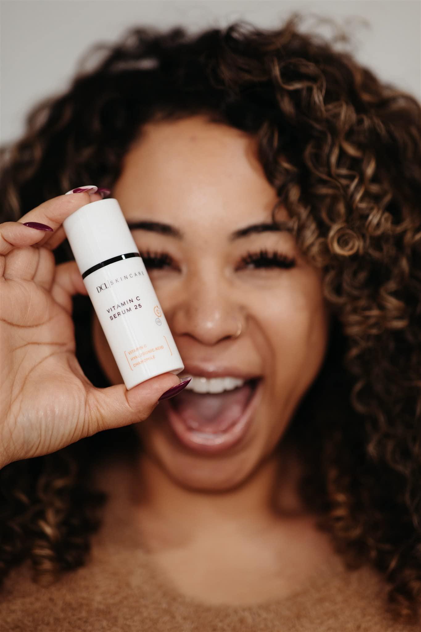 DCL DCL Skincare Vitamin C Serum 25 with 25% Vitamin C & Hyaluronic Acid, 1 fl oz.