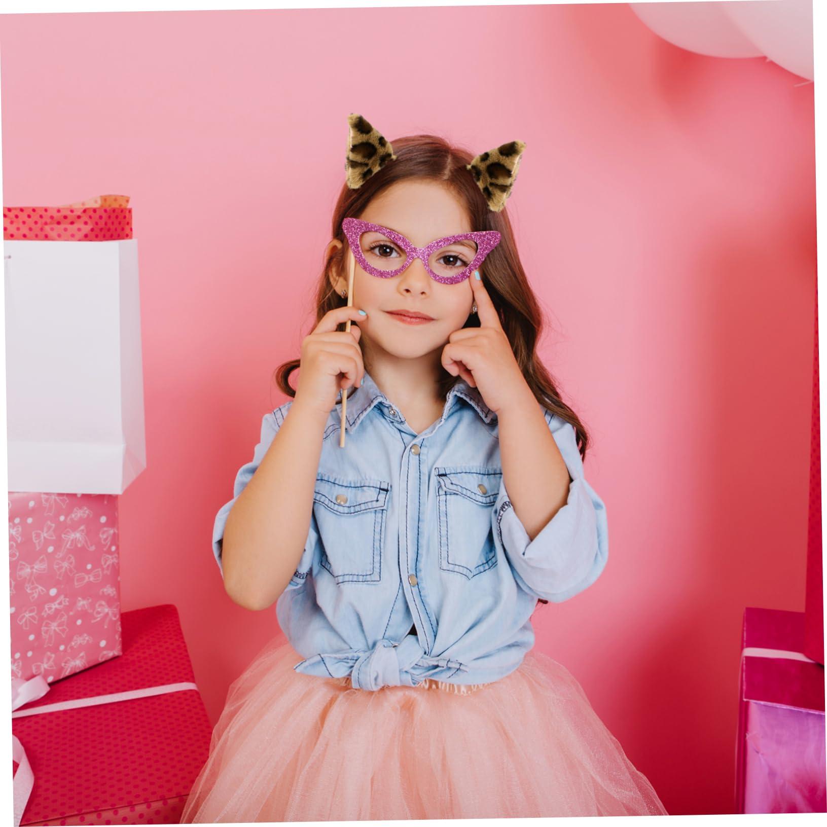 Luxshiny Luxshiny 1 Pair Cat Ears Hairpin Cat Ear Clips Halloween Hair Clips for Girls Cat Ears Cat Ears Clip on Women Hair Accessories Distinctive Hair Jewelries Flannel Baby Animal Hairy Cat