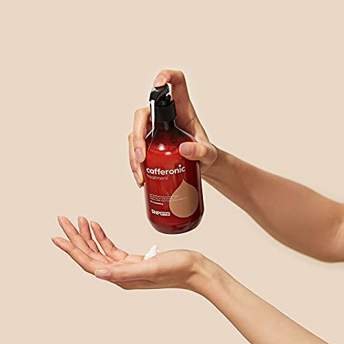 SNP Shining Nature Purity SNP Cafferonic Shampoo and Conditioner Set - with Hyaluronic and Coffee for Moisturizing, Invigorating Scalp, Strength Roots and Volumizing - All Hair Types & Color Treated Hair, Men and Women (500mL/