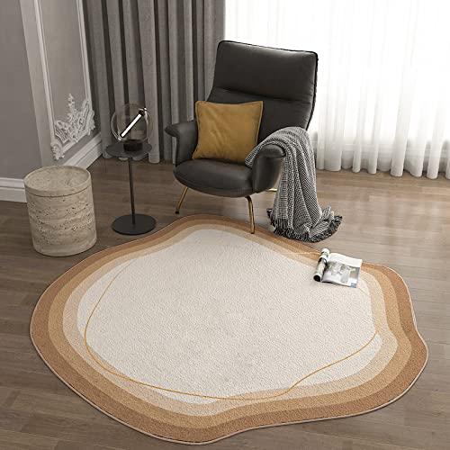 HMCUIQI HMCUIQI Tapis Chambre 200CM, Tapis De Salon Doux À Poils Courts, Tapis Moderne, Tapis Antidérapant Intérieur Moelleux, Moderne Idéal, Pour Salon, Chambre À Coucher, Couloir (A 200CM)