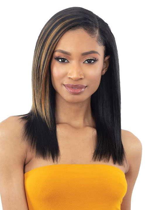 Fisher-Price Shake N Go Freetress Organique New Concept Floor Bundle Hair ORGANIQUE STRAIGHT 10'' (2), 2 Dark Brown