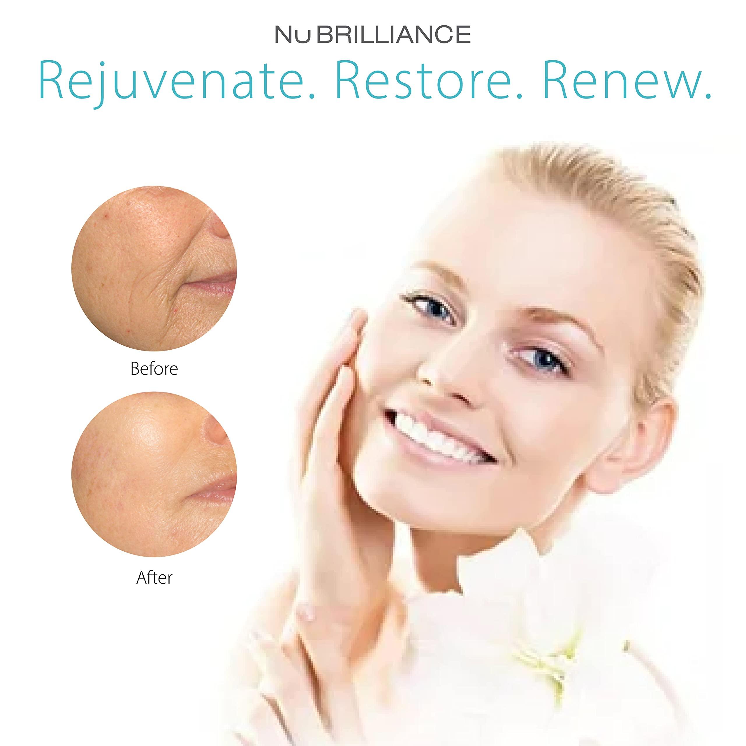 NuBrilliance NuBrilliance Microdermabrasion Machine Professional at Home Kit, Microdermabrasion Tool with 3 Suction Tips 5 Setting & 30 Filters for Smooth Skin, Black Head Remover, Skin Care System AS SEEN ON TV