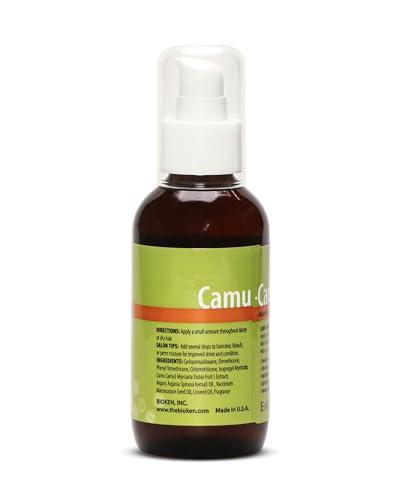 Bioken Bioken Enfanti Camu-Camu Oil Treatment  4 oz Revitalize Damaged Hair Leave-in Treatment Prevent Split Ends Create Shine Silky Smooth Hair