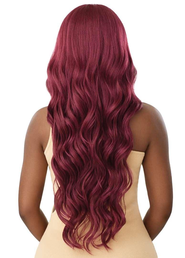 Outre Outre Lace Front Wig - Perfect Hair Line 13X6 - Arnell (OFF BLACK 1B)