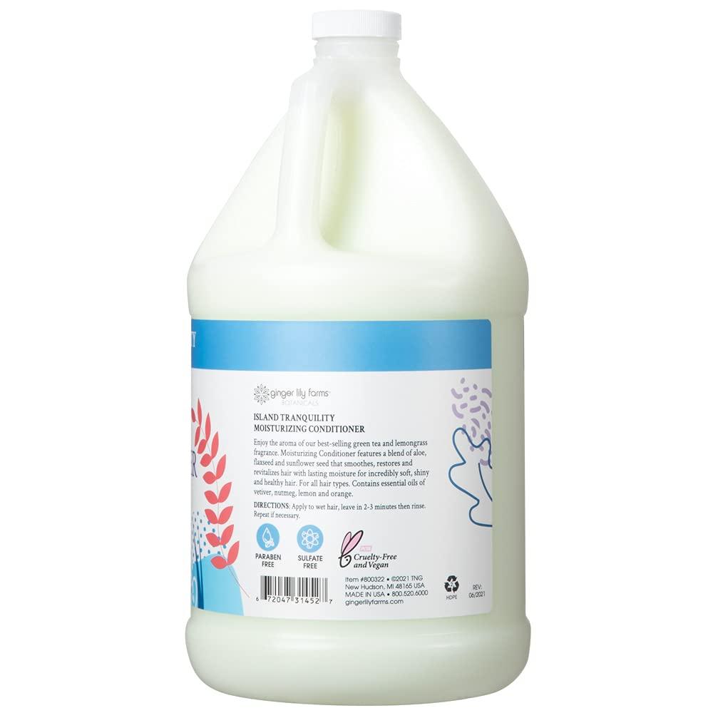 Ginger Lily Farms Ginger Lily Farms Island Tranquility Body Wash + Shampoo + Conditioner + (3) Pumps Bundle