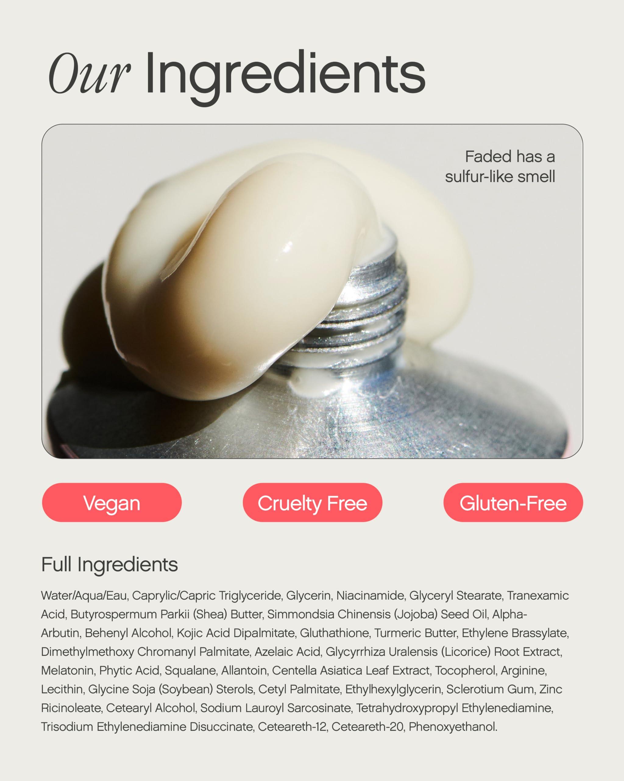 Topicals Topicals Faded Starter Kit, The Brightening & Clearing Bundle - Faded Serum for Dark Spots (0.5oz) and Faded Under Eye Masks (Set of 6)