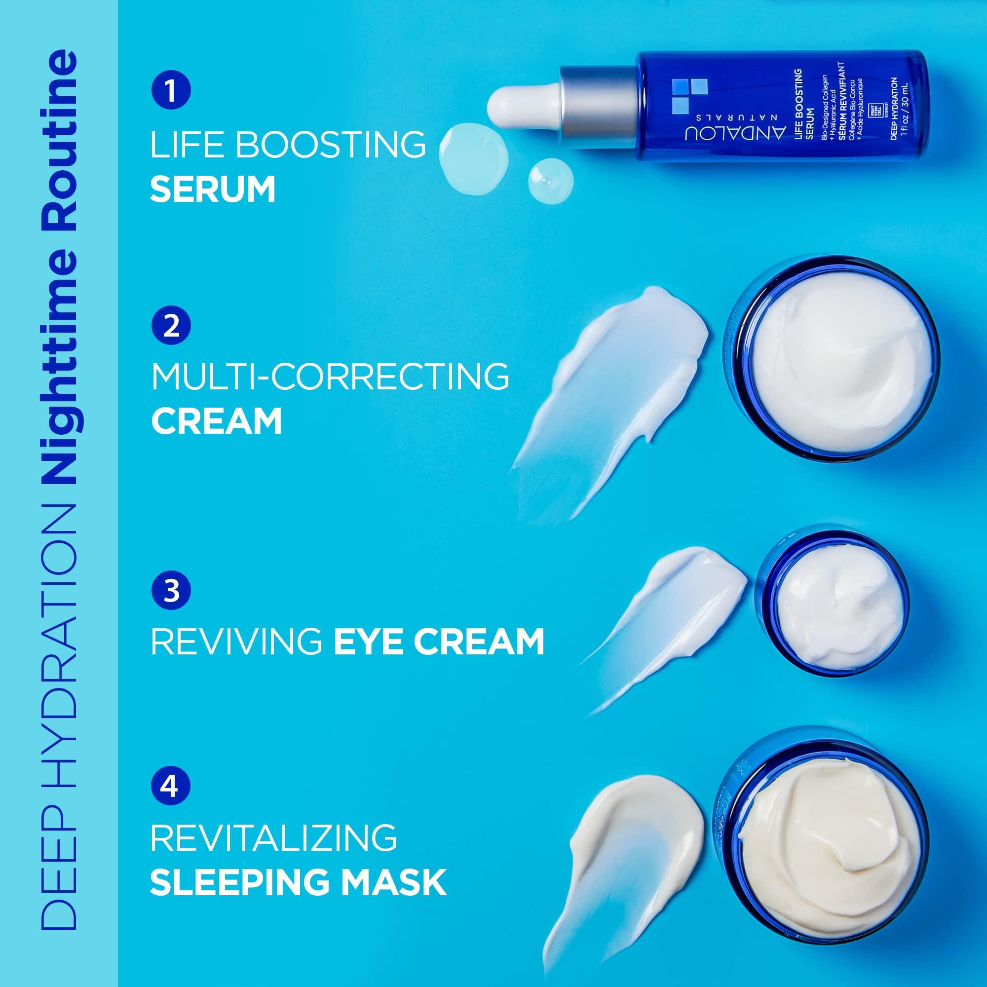 Andalou Naturals Andalou Naturals DEEP HYDRATION Revitalizing Sleeping Mask (Pack of 2)