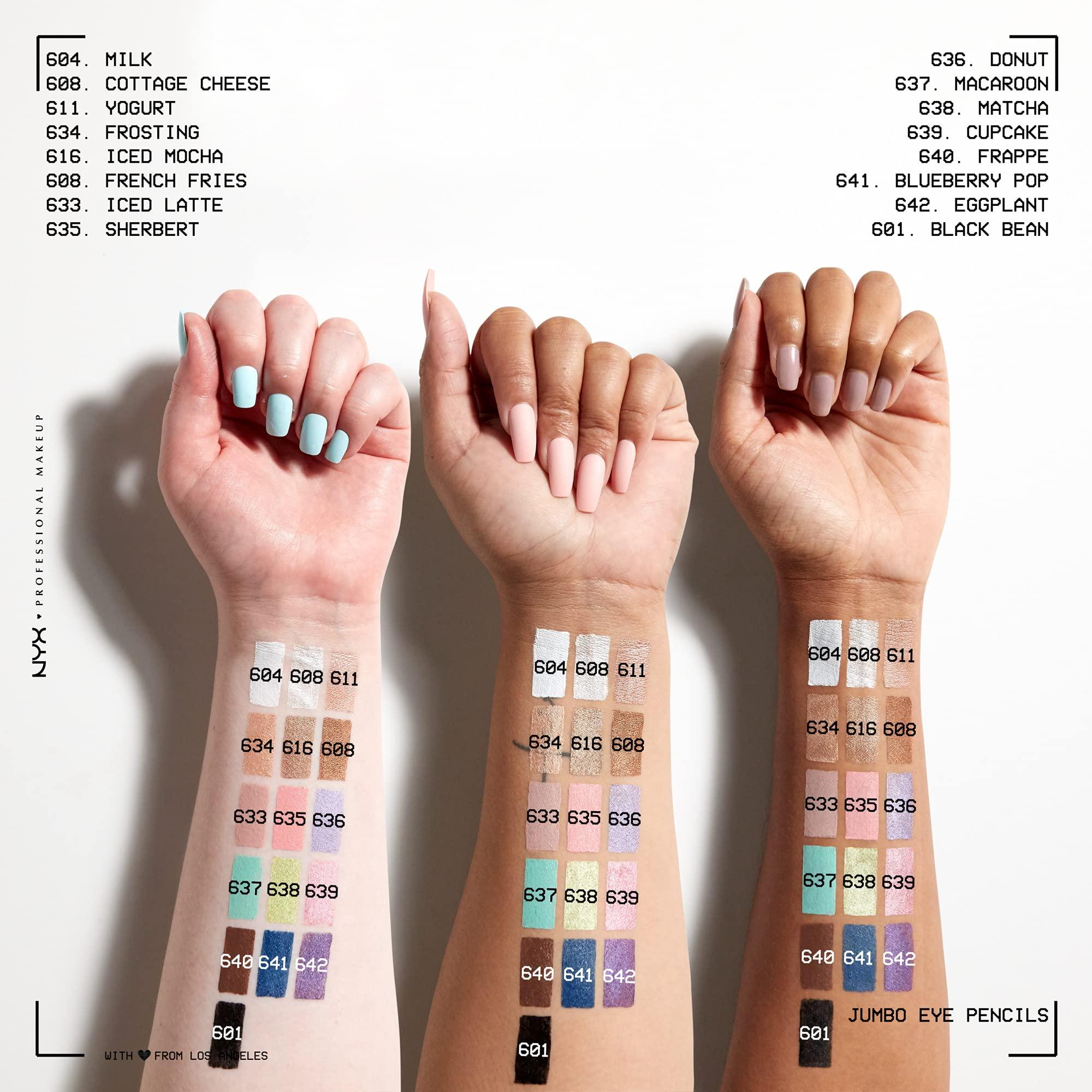 NYX PROFESSIONAL MAKEUP NYX PROFESSIONAL MAKEUP Jumbo Eye Pencil, Blendable Eyeshadow Stick & Eyeliner Pencil - Milk (White)