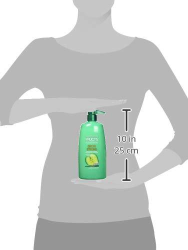 Garnier Garnier Fructis Grow Strong Shampoo, 33.8 Fl Oz, 1 Count (Packaging May Vary) (Pack of 2)
