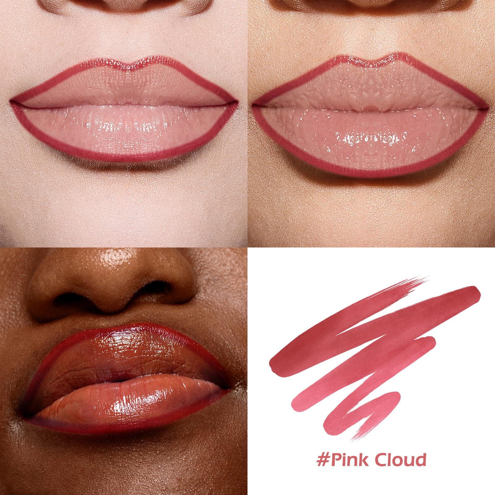 KIMUSE KIMUSE Peel Off Lip Liner Stain, Long Lasting Lip Tint Stain Peel Off, Waterproof, Transfer-Proof, Highly Pigmented Color Peel Off Lip Stain Liner, Matte Finish