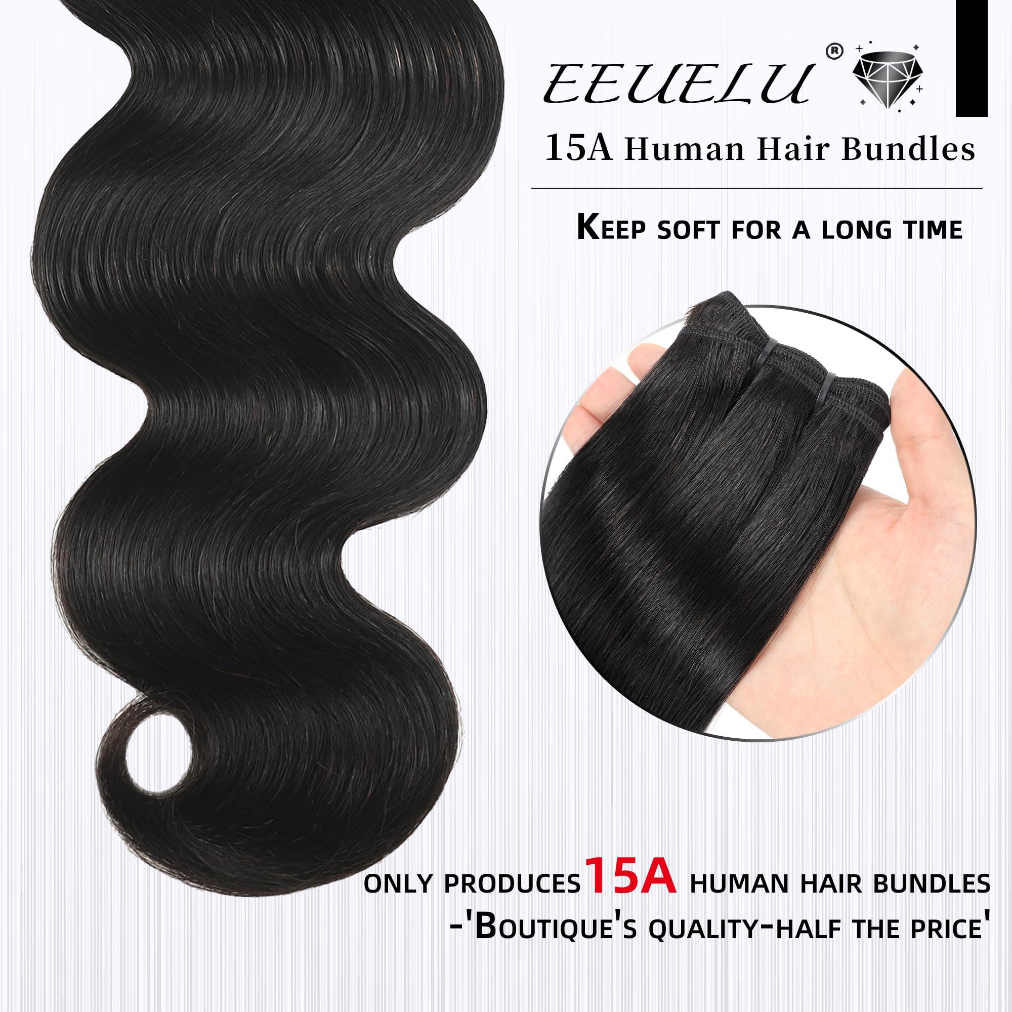 Eeuelu Raw Hair Bundles Body Wave Bundles Human Hair 242628 Inches Keep Soft Always Tangle-Free 100% Unprocessed Raw Vietnamese Hair BundlesBLACK GEM HAIR-Always Keep Gorgeousness!