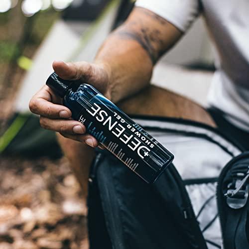 Defense Soap Defense Soap Organic Tea Tree Body Wash | All Natural Shower Gel with Tea Tree Oil, Eucalyptus Oil, and Aloe Vera. Wrestling Inspired, For All Mens & Womens Skin Types. 8 oz