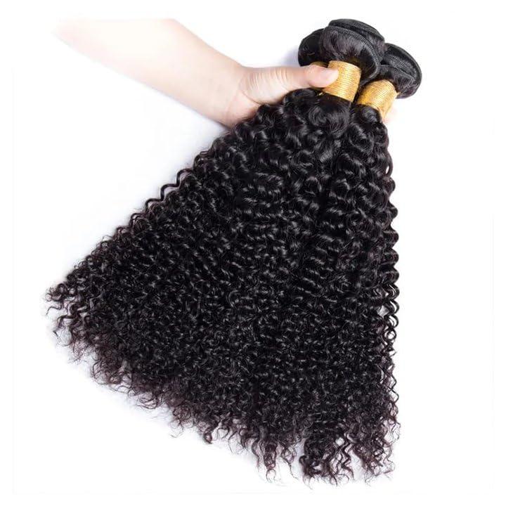 Top Remy Kinky Curly Human Hair Bundles 22 24 26 Inch Unprocessed Brazilian Virgin Remy Hair Perfect Fit for Black Women